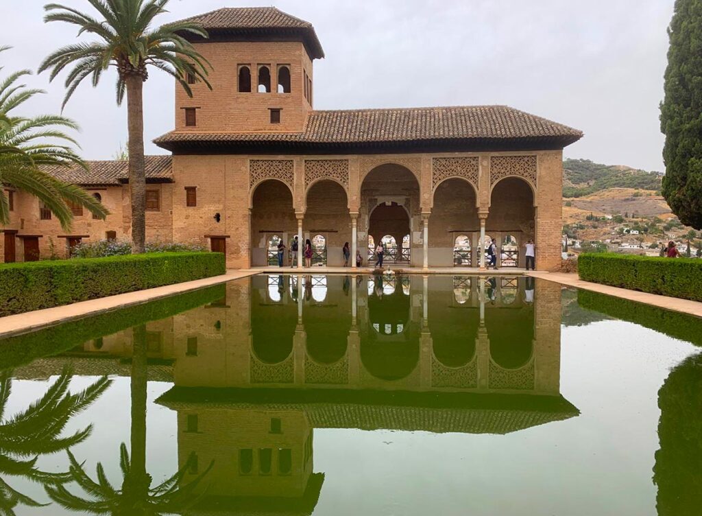 Il Partel, antico edificio presso l'Alhambra di Granada